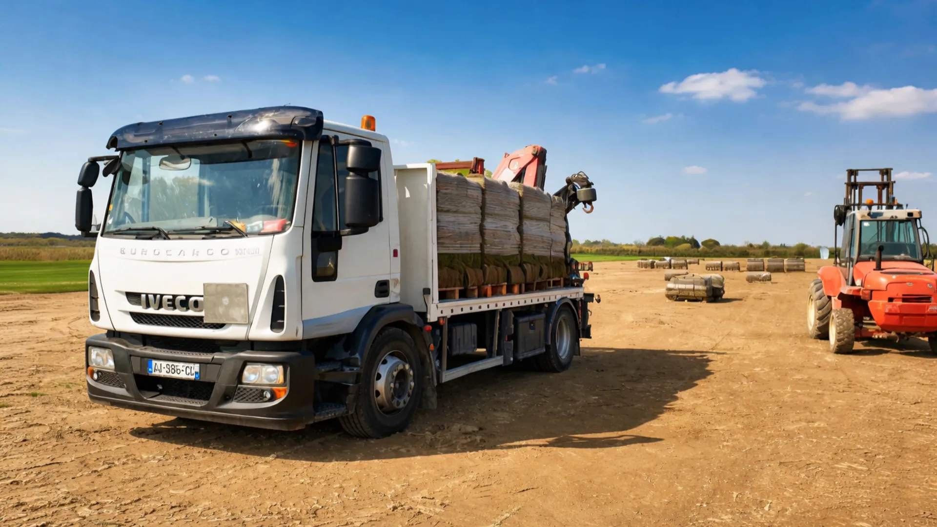 Gazon naturel en rouleau livré chez vous