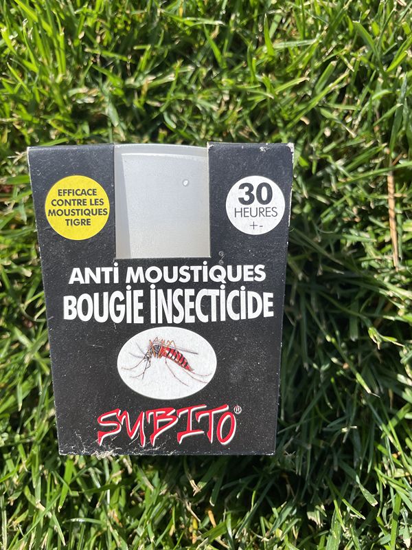 Bougie insecticide anti-moustiques Subito