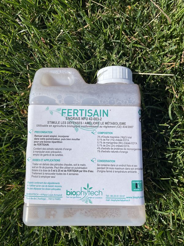Fertisain, traitement du gazon contre le pythium, 1 l