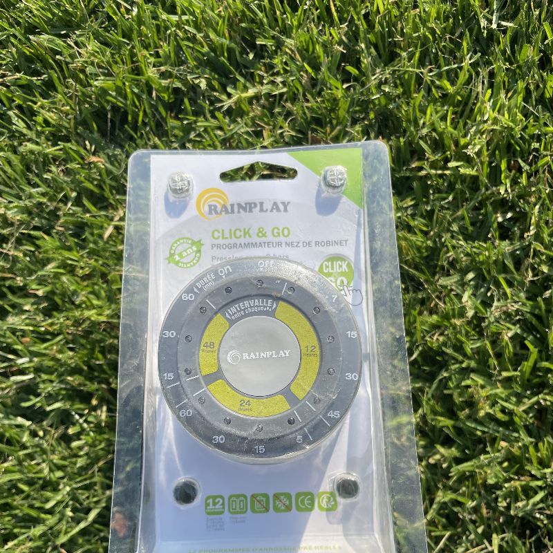 Programmateur arrosage jusqu'à 12  départs par jour