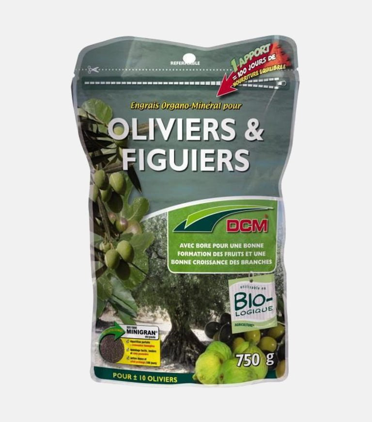 Engrais Biologique Oliviers et figuiers DCM - 750g