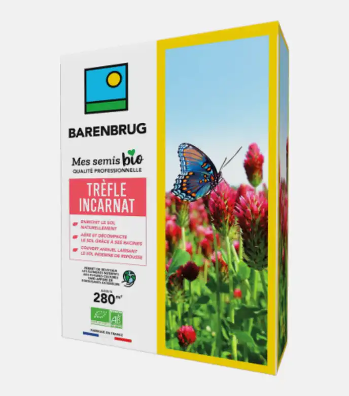 Trèfle Incarnat Bio